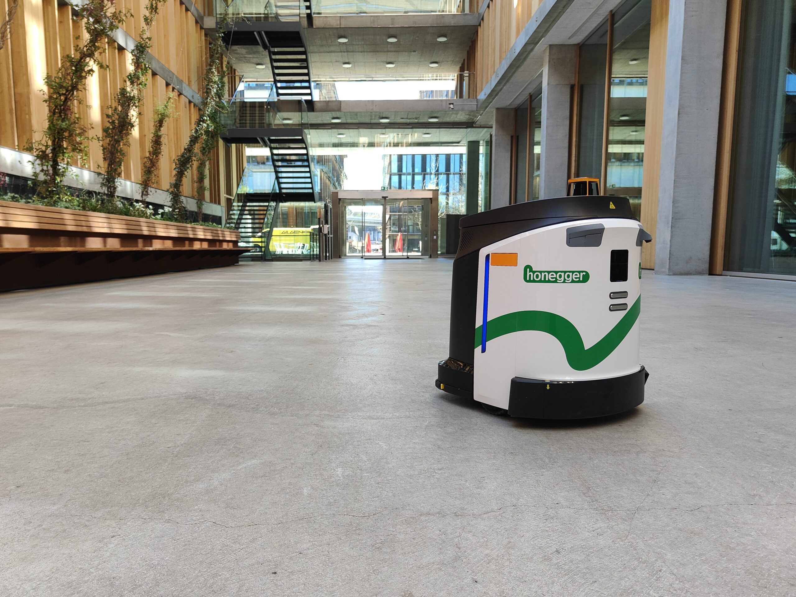 Robot de nettoyage Phantas du groupe Honegger